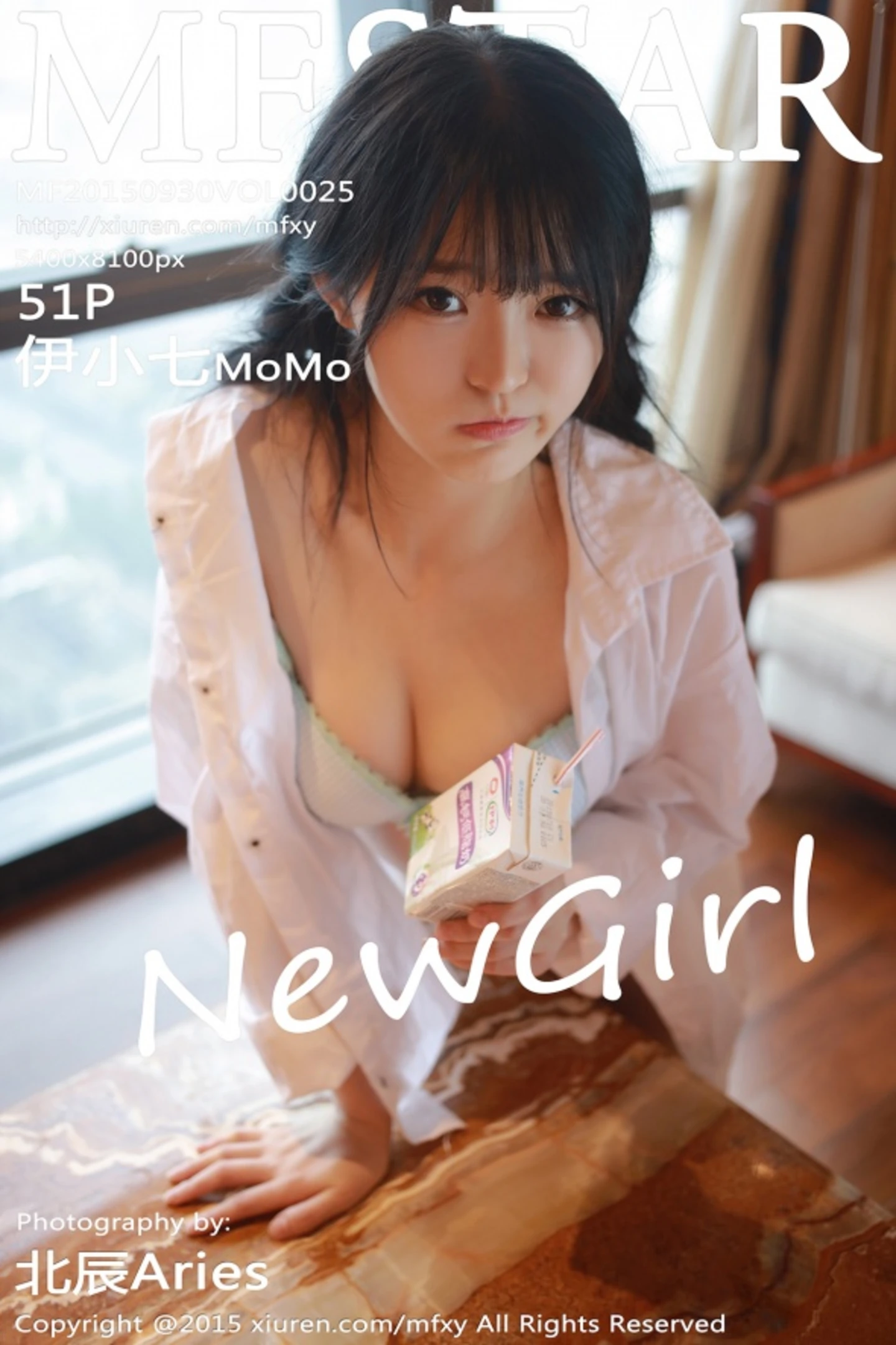 [MFStar模范学院]Vol.025_嫩模伊小七MoMo半露酥胸白嫩美臀迷人诱惑写真52P-秀人网 - XiuRen.Space